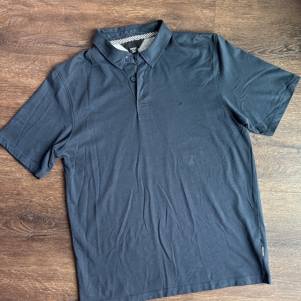 Volcom Navy Polo Shirt